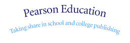 Pearson education Taking share in school and college publishing